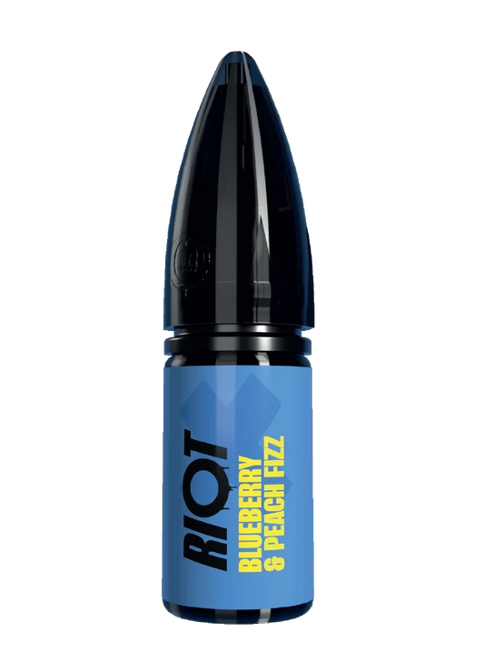 Riot X Blueberry Peach Fizz Nic Salt E-Liquid (10ml)