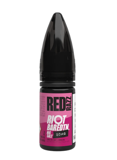 Riot Bar Edition Red Razz Nic Salt E-Liquid (10ml)