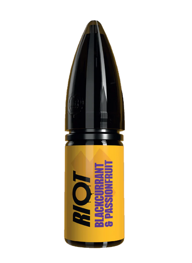 Riot X Blackcurrant Passionfruit Nic Salt E-Liquid (10ml)