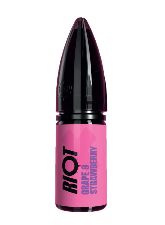 Riot X Grape Strawberry Nic Salt E-Liquid (10ml)