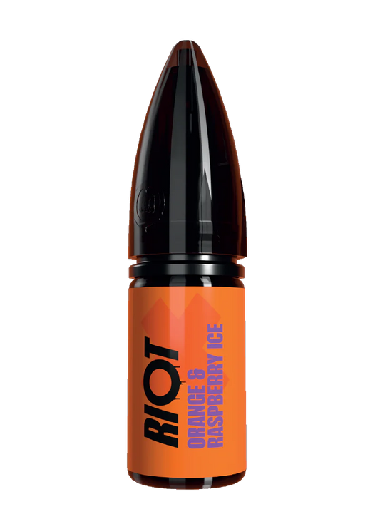 Riot X Orange & Raspberry Ice Nic Salt E-Liquid (10ml)