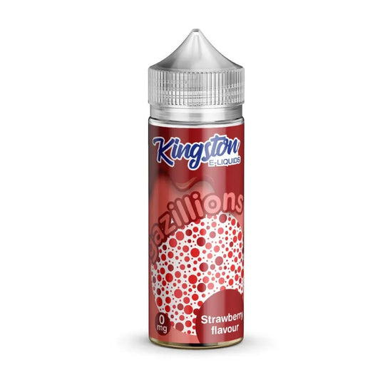 Kingston Gazillions Strawberry 100ml Shortfill NorwichVapes