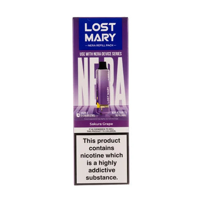 Sakura Grape Lost Mary NERA 15K Refill Pack