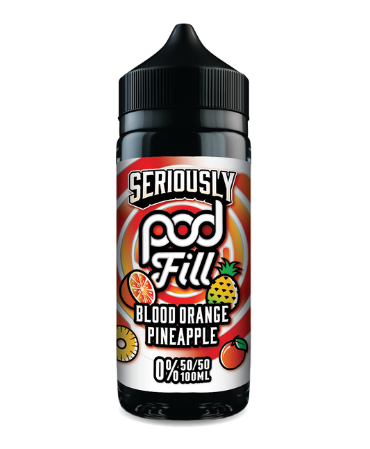 Seriously Pod Fill Blood Orange Pineapple 100ml Shortfill
