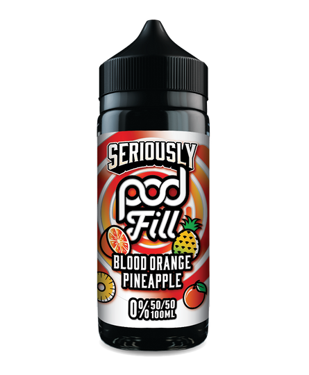 Seriously Pod Fill Blood Orange Pineapple 100ml Shortfill