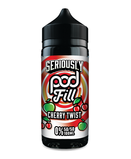 Seriously Pod Fill Cherry Twist 100ml Shortfill