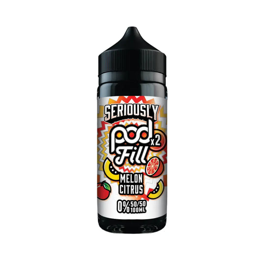 Seriously Pod Fill Melon Citrus 100ml Shortfill