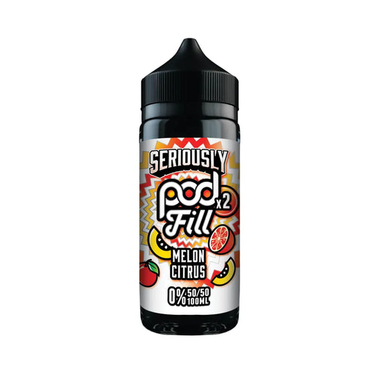 Seriously Pod Fill Melon Citrus 100ml Shortfill