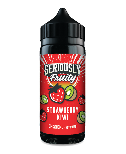 Seriously Fruity Strawberry Kiwi E-liquid 100ml Shortfill