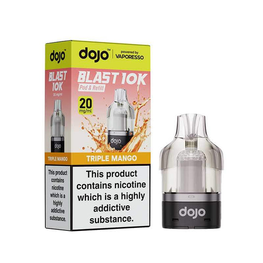 Triple Mango Dojo Blast 10K Refill Pack
