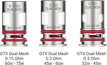 Vaporesso GTX Dual Mesh Replacement Coils