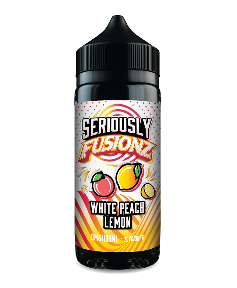 Seriously Fusionz White Peach Lemon E-liquid Shortfill