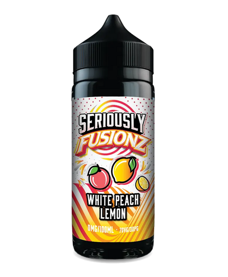 Seriously Fusionz White Peach Lemon 100ml Shortfill UK