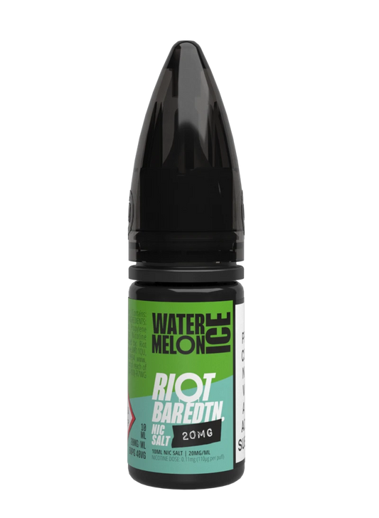 Riot Bar Edition Watermelon Ice Nic Salt E-Liquid (10ml)