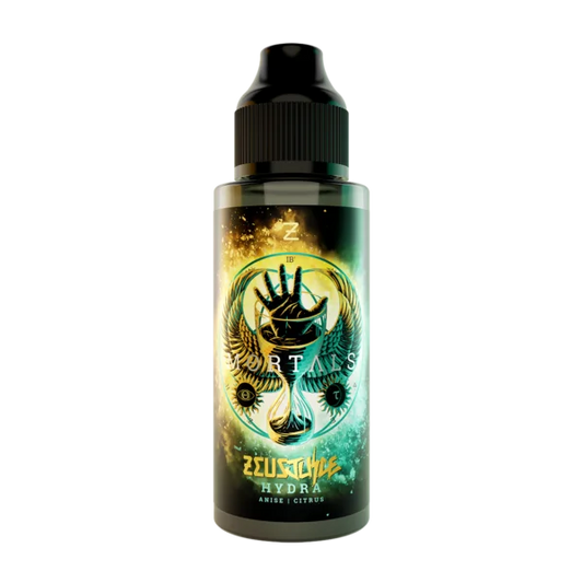 Hydra 100ml Shortfill By Zues Juice — TPD-compliant shortfill e-liquid bottle