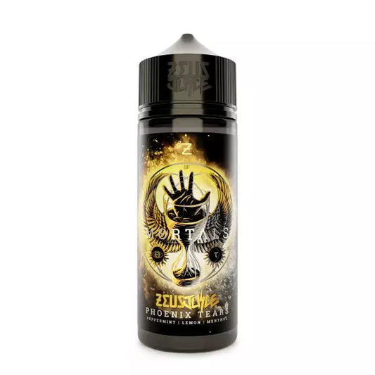 Phoenix Tears 100ml Shortfill By Zues Juice — TPD-compliant shortfill e-liquid bottle