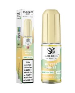 Butter Mints Nic Salt By Bar Juice 5000 — 10ml Bar Juice 5000 e-liquid bottle