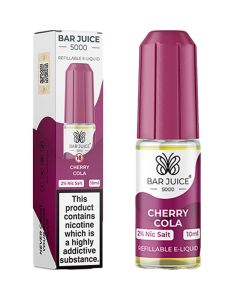 Cherry Cola Nic Salt By Bar Juice 5000 — 10ml Bar Juice 5000 e-liquid bottle