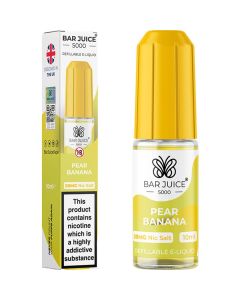 Pear Banana Nic Salt By Bar Juice 5000 — 10ml Bar Juice 5000 e-liquid bottle
