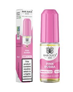 Pink Bubba Nic Salt By Bar Juice 5000 — 10ml Bar Juice 5000 e-liquid bottle