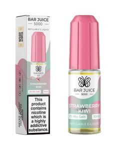 Strawberry Kiwi Nic Salt By Bar Juice 5000 — 10ml Bar Juice 5000 e-liquid bottle
