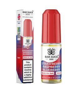 Strawberry Raspberry Blueberry Nic Salt By Bar Juice 5000 — 10ml Bar Juice 5000 e-liquid bottle