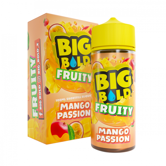 Big Bold Fruity Mango Passion 100ml Shortfill