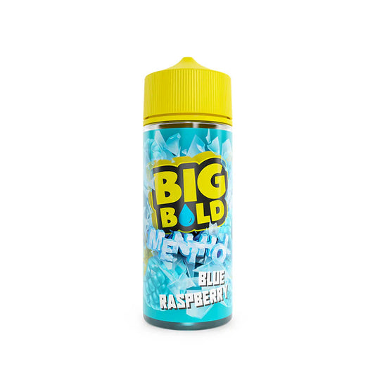 Big Bold Menthol Blue Raspberry 100ml Shortfill
