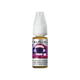 Blueberry Sour Raspberry Nic Salt By ELFLIQ – 10ml ELFLIQ nic salt e-liquid bottle