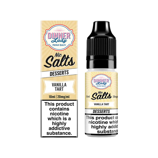 Dinner Lady Vanilla Tart Nic Salt 10ml