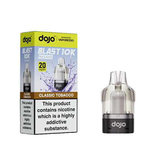 Classic Tobacco Dojo Blast 10K Refill Pack