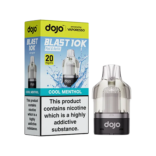 Cool Menthol Dojo Blast 10K Refill Pack