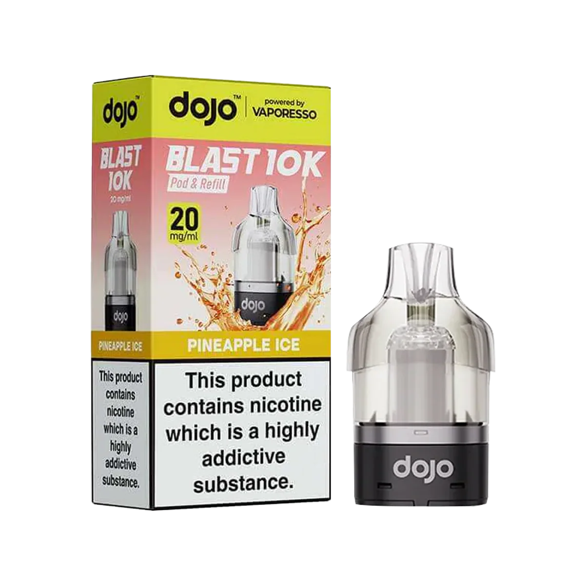 Pineapple Ice Dojo Blast 10K Refill Pack