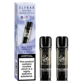 Elfbar ELFA PRO – Blue Razz Lemonade Replacement Pods