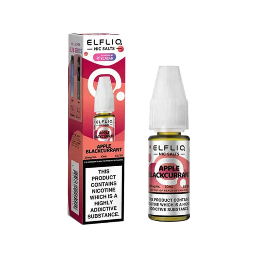 Apple Blackcurrant Nic Salt By ELFLIQ