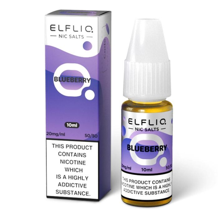 Blueberry Nic Salt By ELFLIQ
