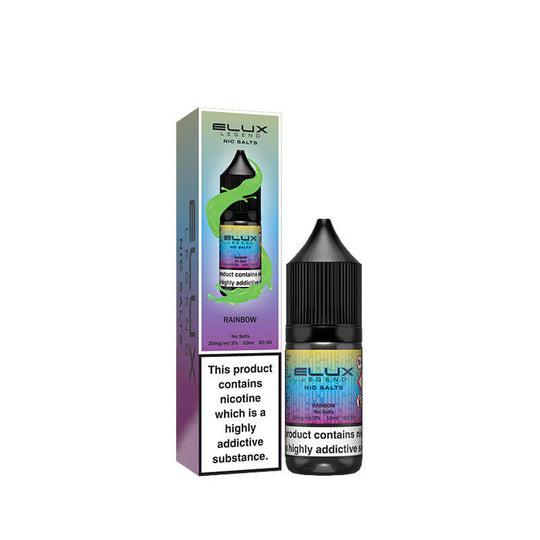 Rainbow Nic Salt E-Liquid by Elux Legend