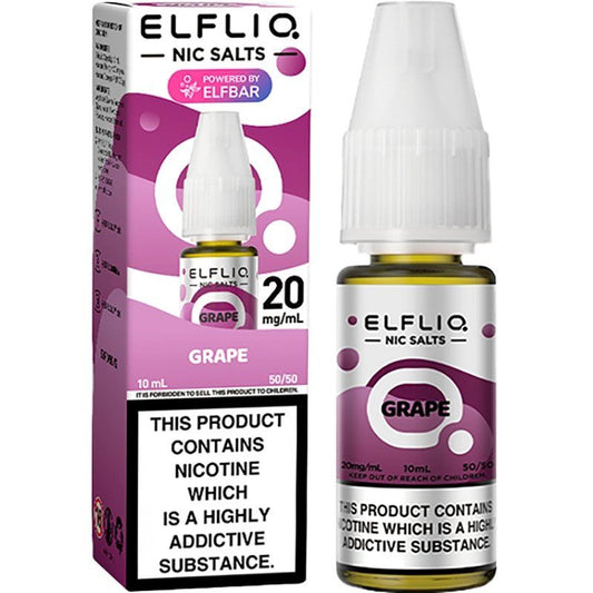 Grape Nic Salt By ELFLIQ