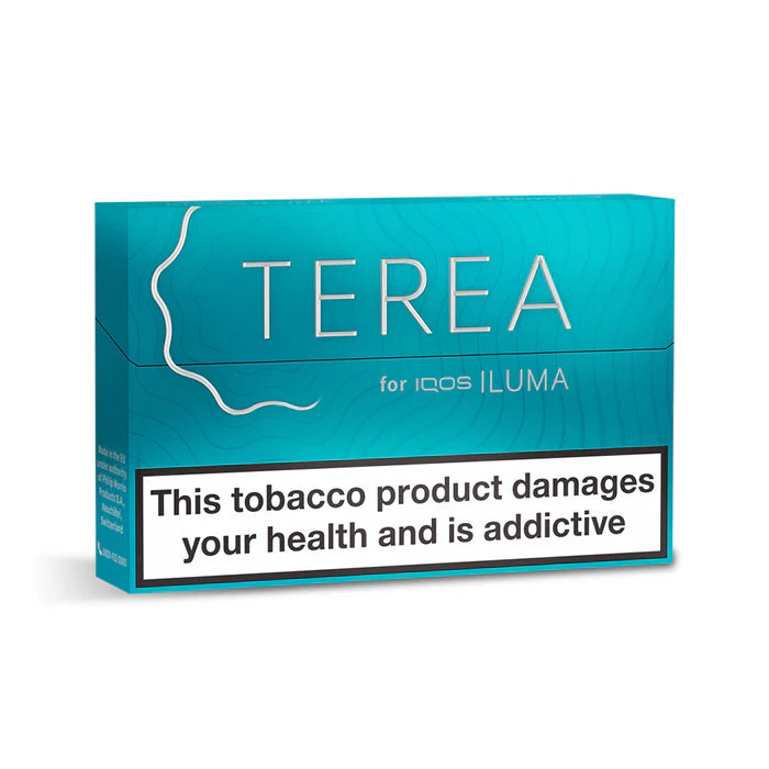 TEREA Turquoise Tobacco Sticks for IQOS ILUMA – Menthol Heated Tobacco