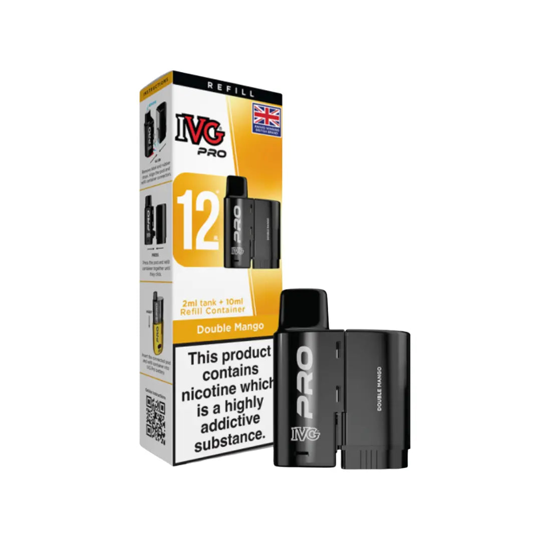 Double Mango IVG Pro 12 Refill Pack