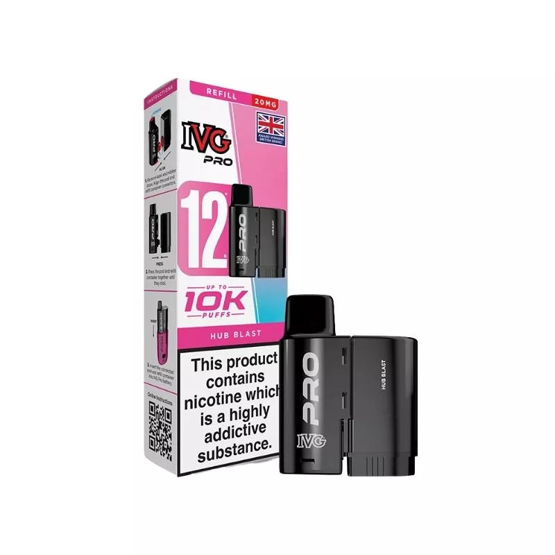 Hub Blast IVG Pro 12 Refill Pack