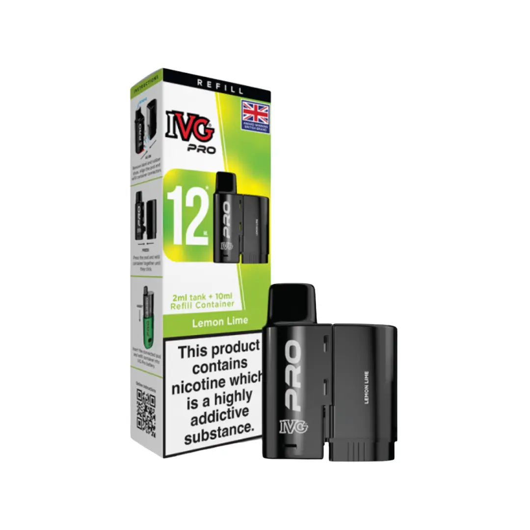 Lemon Lime IVG Pro 12 Refill Pack