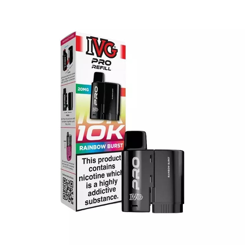 Rainbow Burst IVG Pro 12 Refill Pack