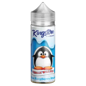 Kingston Chilly Willies Blue Raspberry Slush 100ml Shortfill E-Liquid