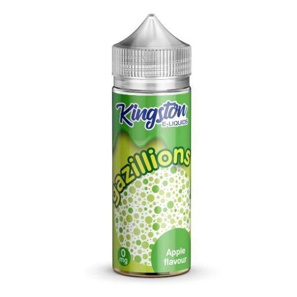Kingston Gazillions Apple 100ml Shortfill E-Liquid