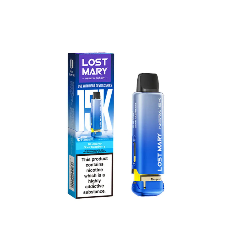 Blueberry Sour Raspberry Lost Mary NERA 15K Refill Pack