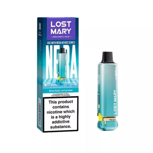 Blue Razz Lemonade Lost Mary NERA 15K Refill Pack