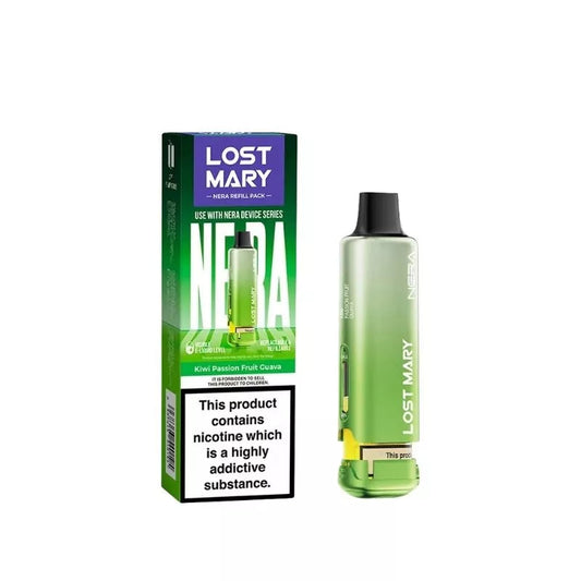 Kiwi Passion Fruit Guava Lost Mary NERA 15K Refill Pack
