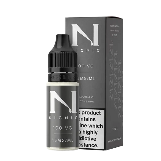 NIC NIC 100VG NICOTINE SHOT BY NIC NIC