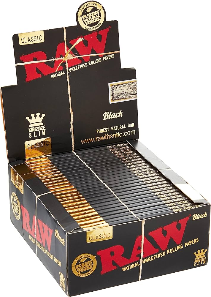 Black Raw King Size